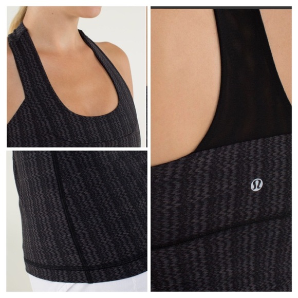 Lululemon Scoop Neck Mesh Tank - Picture 3 of 8